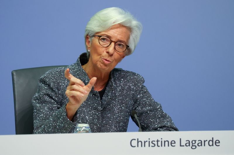 'Persistent' ECB won't tighten too early, Lagarde says