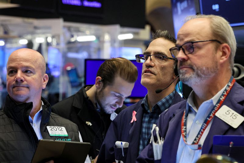 Wall Street ends near flat ahead of inflation data